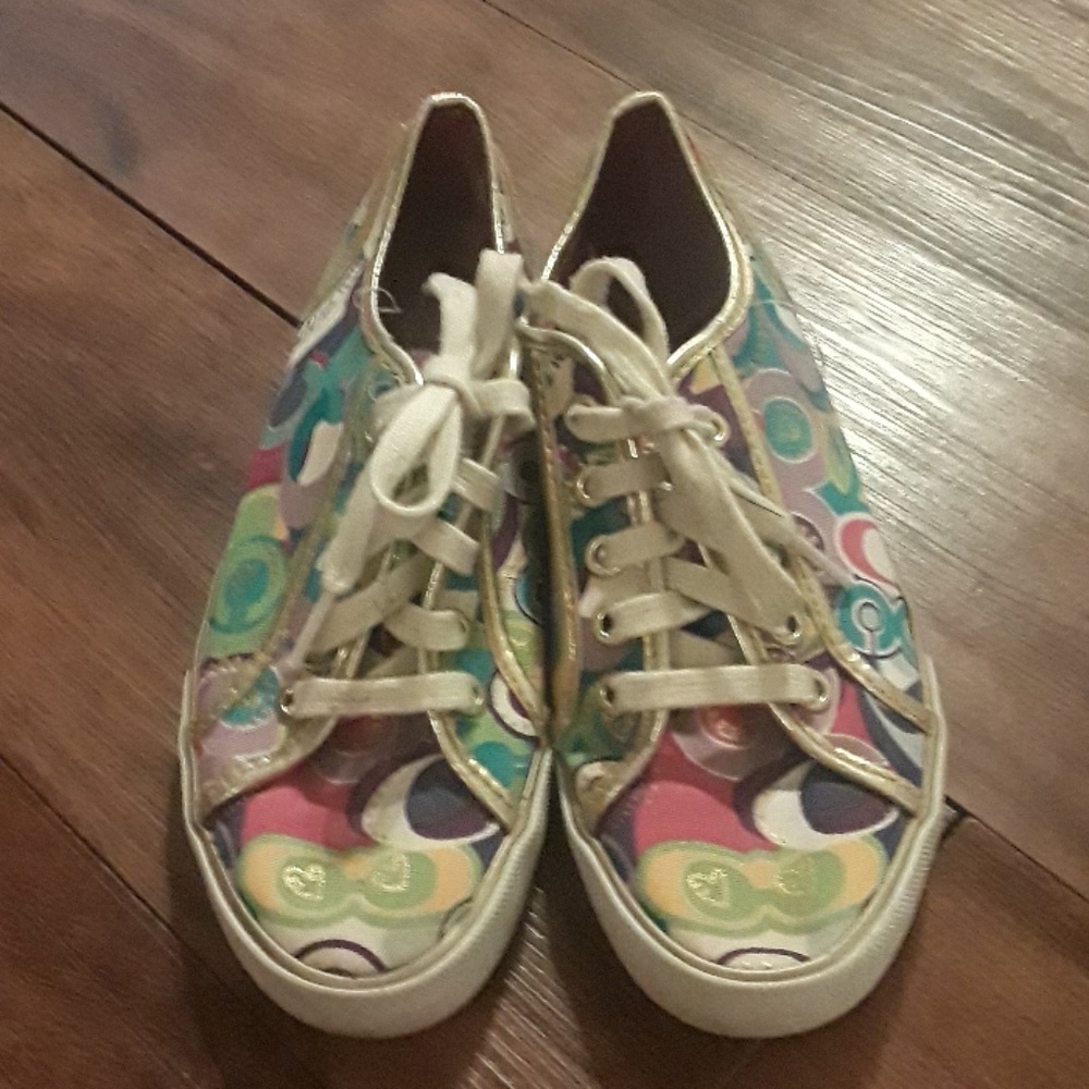 Coach multicolored
